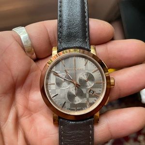 Burberry Chronograph Wristwatch…great condition